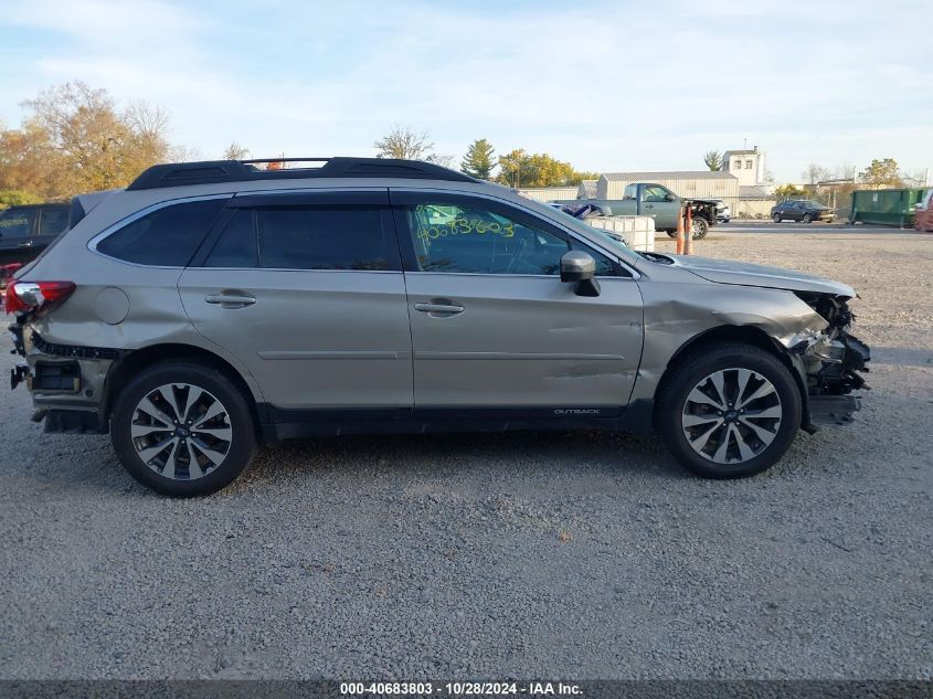 2017 Subaru Outback 3.6R Limited VIN: 4S4BSENC2H3354563 Lot: 40683803