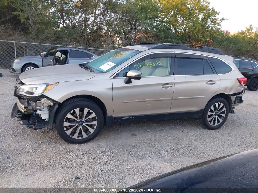 2017 Subaru Outback 3.6R Limited VIN: 4S4BSENC2H3354563 Lot: 40683803