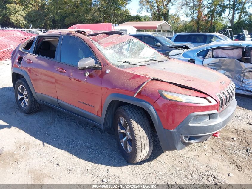 2015 Jeep Cherokee Trailhawk VIN: 1C4PJMBS0FW635288 Lot: 40683802