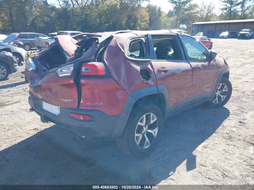 2015 Jeep Cherokee Trailhawk VIN: 1C4PJMBS0FW635288 Lot: 40683802