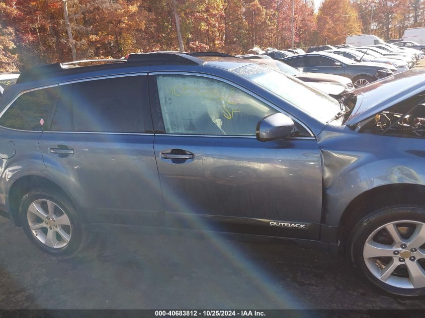 2013 Subaru Outback 2.5I Premium VIN: 4S4BRBCCXD3274595 Lot: 40683812