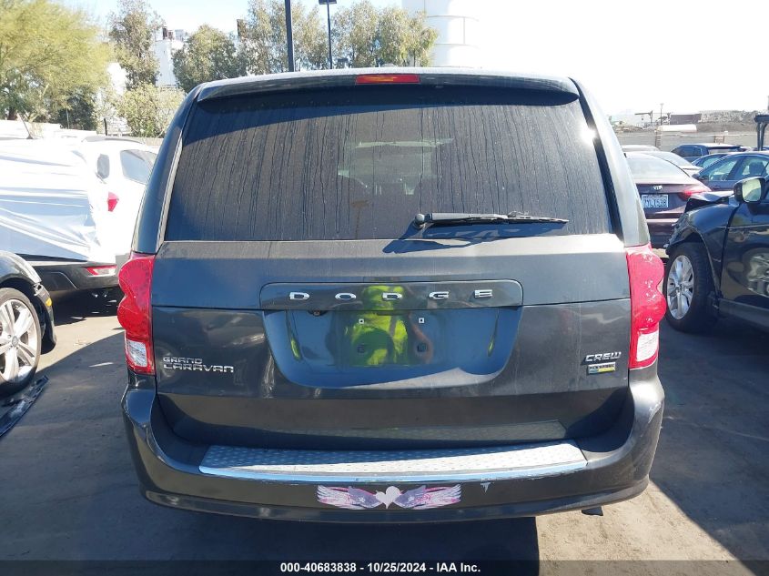 2011 Dodge Grand Caravan Crew VIN: 2D4RN5DGXBR647854 Lot: 40683838