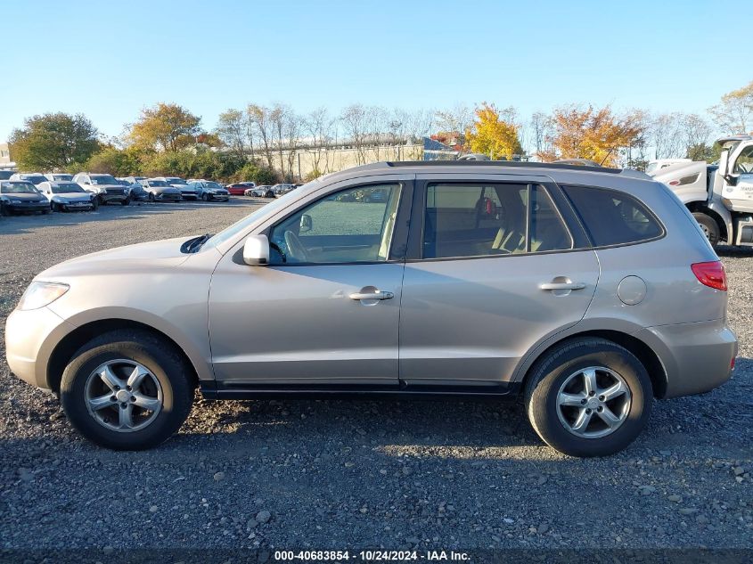 2007 Hyundai Santa Fe Gls VIN: 5NMSG13D07H093976 Lot: 40683854