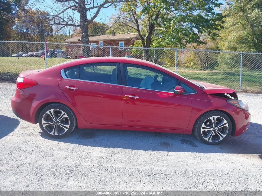 2016 Kia Forte Ex VIN: KNAFX4A83G5473709 Lot: 40683857