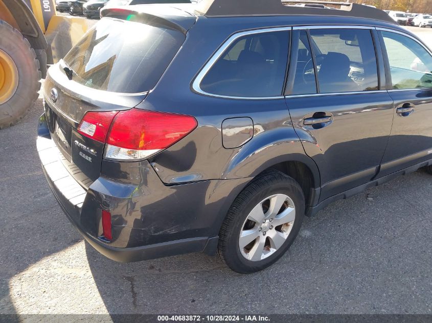 2011 Subaru Outback 2.5I Premium VIN: 4S4BRBGC0B3432871 Lot: 40683872