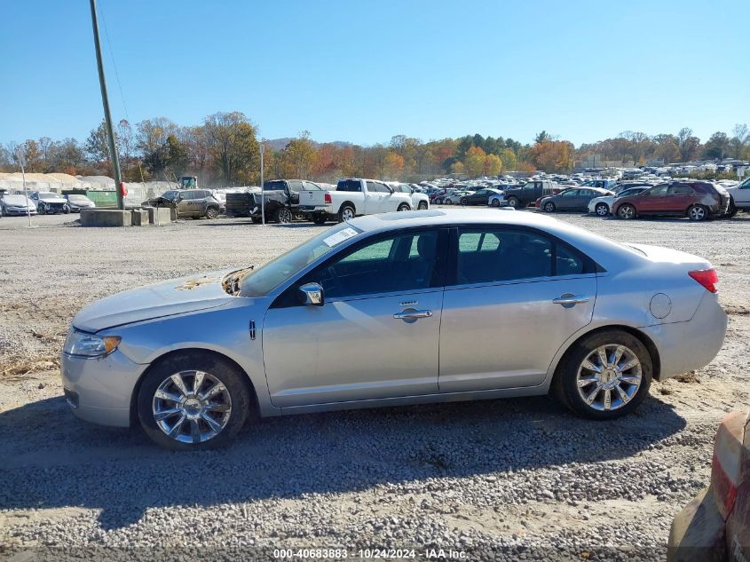 2012 Lincoln Mkz VIN: 3LNHL2JC8CR838730 Lot: 40683883