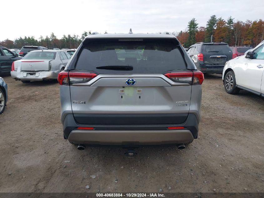 2022 Toyota Rav4 Hybrid Limited VIN: JTMD6RFV4NJ016730 Lot: 40683884