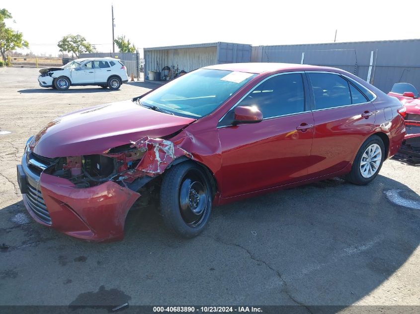 2015 Toyota Camry Le VIN: 4T1BF1FK0FU917684 Lot: 40683890