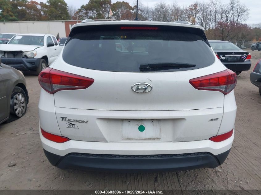 2016 Hyundai Tucson Se VIN: KM8J3CA40GU092224 Lot: 40683896