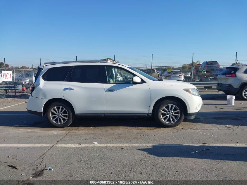 2014 Nissan Pathfinder Sv VIN: 5N1AR2MN4EC715974 Lot: 40683902