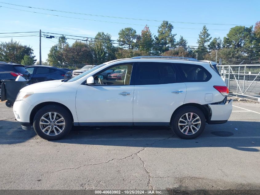 2014 Nissan Pathfinder Sv VIN: 5N1AR2MN4EC715974 Lot: 40683902