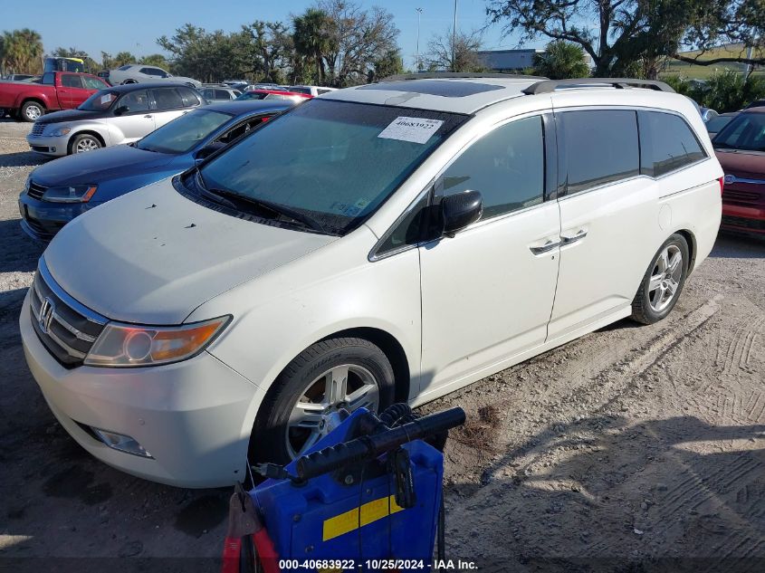 2013 Honda Odyssey Touring/Touring Elite VIN: 5FNRL5H98DB017912 Lot: 40683922