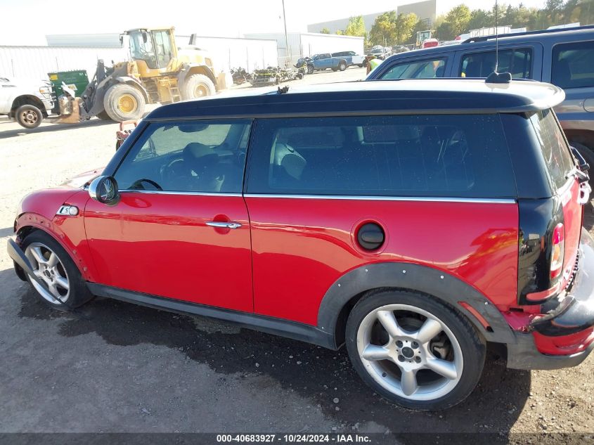 2008 Mini Cooper S Clubman VIN: WMWMM33588TP88144 Lot: 40683927