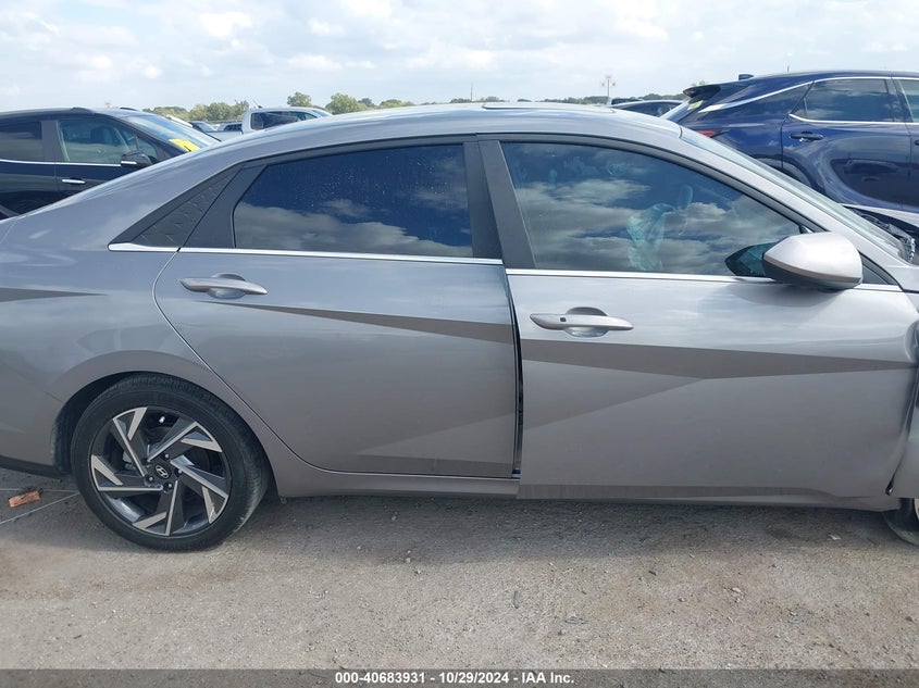 VIN KMHLS4DGXRU642751 2024 HYUNDAI ELANTRA SEL