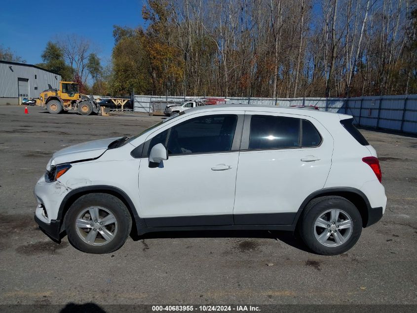 2020 Chevrolet Trax Ls VIN: KL7CJKSB2LB060484 Lot: 40683955