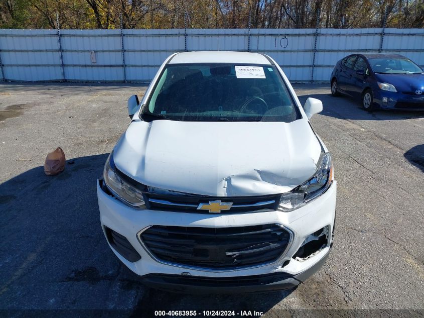 2020 Chevrolet Trax Ls VIN: KL7CJKSB2LB060484 Lot: 40683955