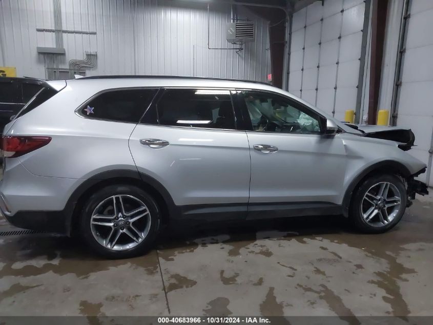 2017 Hyundai Santa Fe Se Ultimate VIN: KM8SRDHFXHU251669 Lot: 40683966