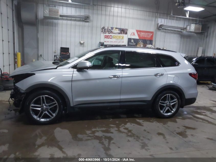 2017 Hyundai Santa Fe Se Ultimate VIN: KM8SRDHFXHU251669 Lot: 40683966