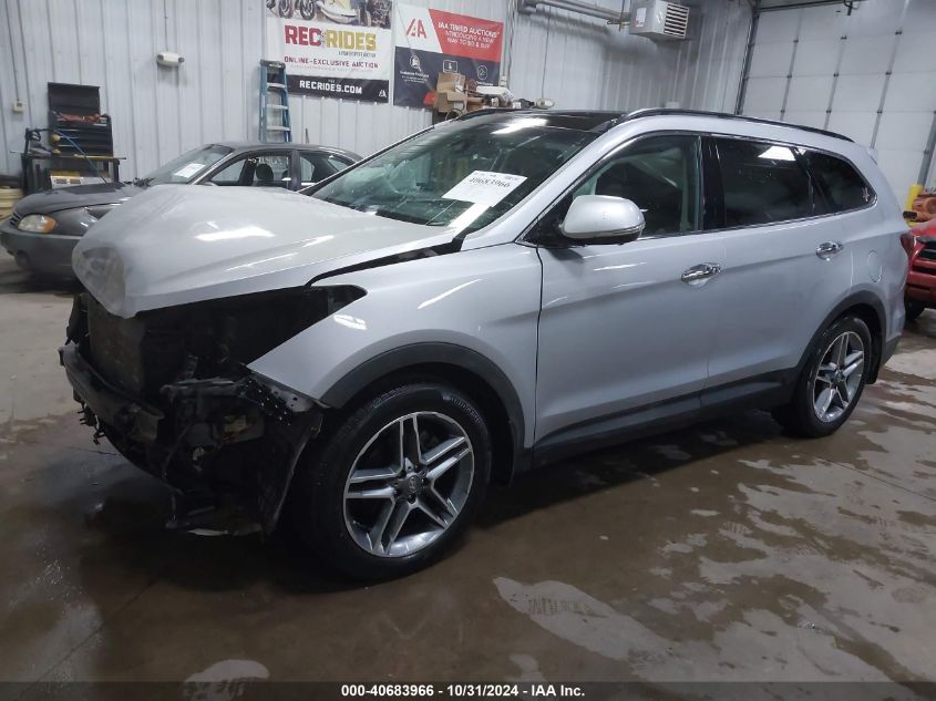 2017 Hyundai Santa Fe Se Ultimate VIN: KM8SRDHFXHU251669 Lot: 40683966