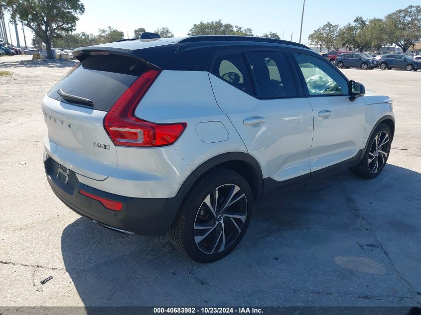 2020 Volvo Xc40 T5 R-Design VIN: YV4162UM4L2348854 Lot: 40683982