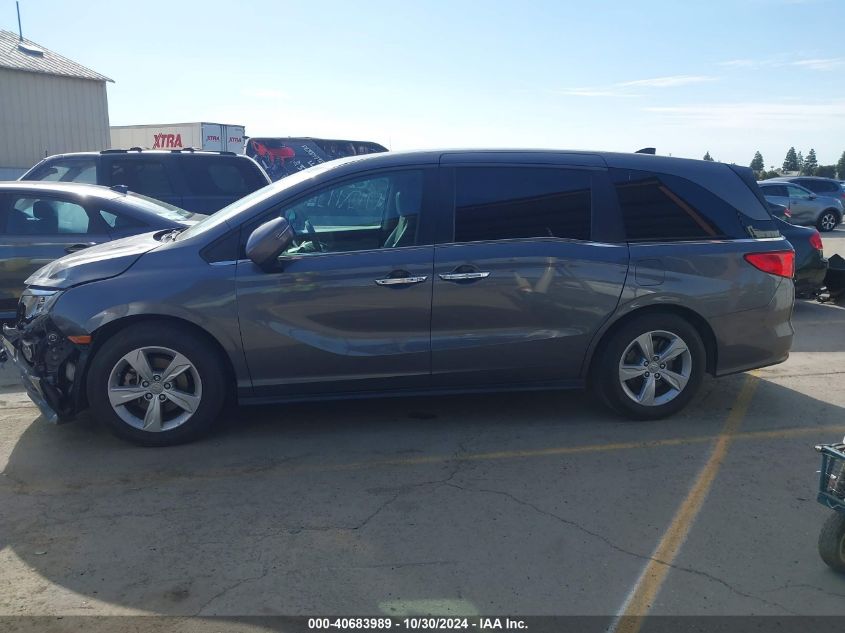 2019 Honda Odyssey Ex-L VIN: 5FNRL6H78KB021931 Lot: 40683989