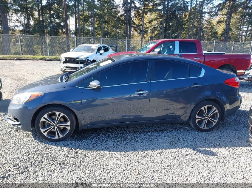 2014 Kia Forte Ex VIN: KNAFX4A8XE5138735 Lot: 40684003