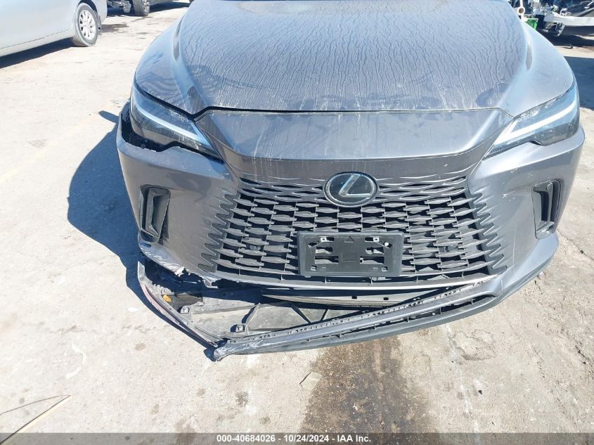 2023 Lexus Rx 350H Premium Plus VIN: 2T2BBMCA8PC017736 Lot: 40684026