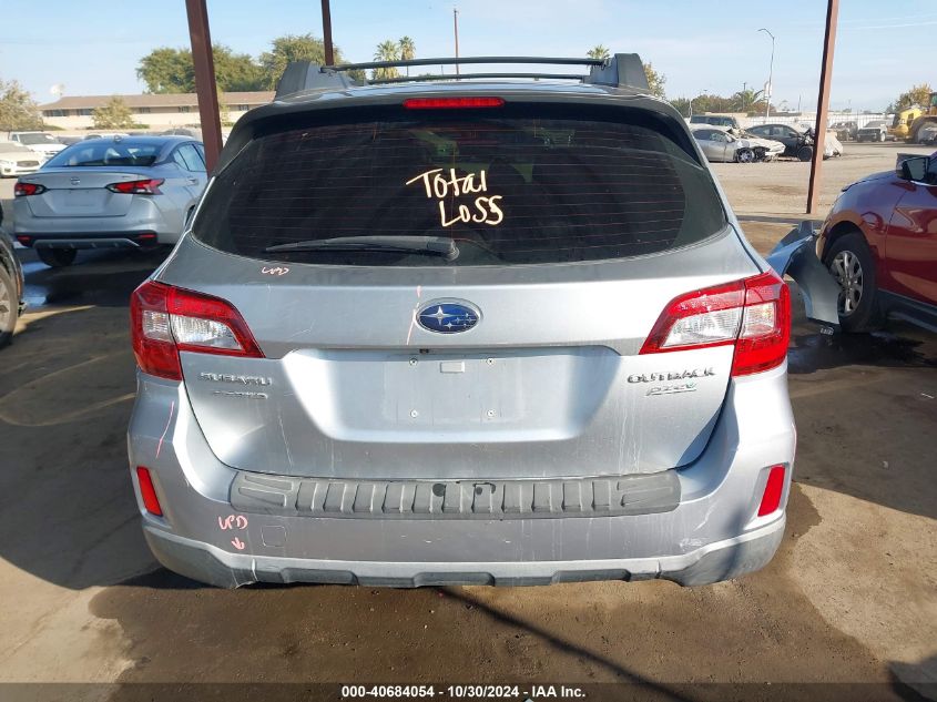 2017 Subaru Outback 2.5I VIN: 4S4BSAAC8H3207212 Lot: 40684054