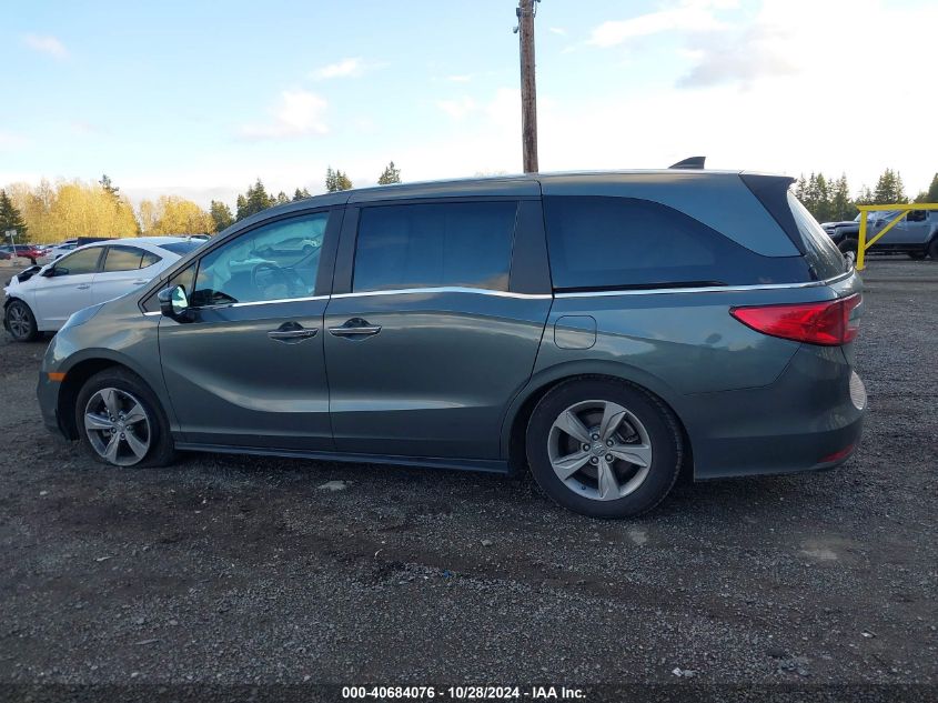 2019 Honda Odyssey Ex-L VIN: 5FNRL6H74KB028150 Lot: 40684076