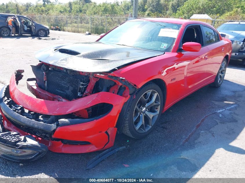 2015 Dodge Charger R/T VIN: 2C3CDXCT2FH832139 Lot: 40684077