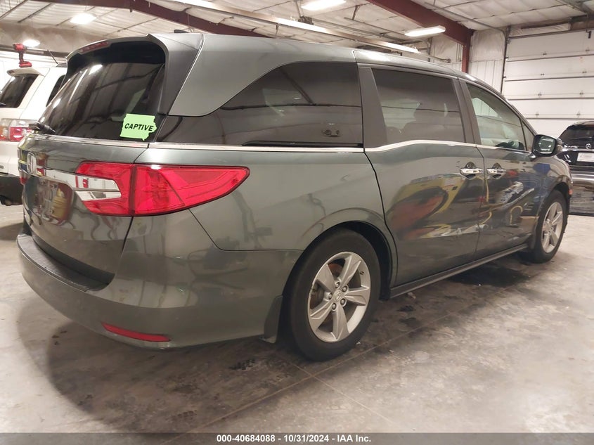 VIN 5FNRL6H72JB109212 2018 HONDA ODYSSEY EX-L