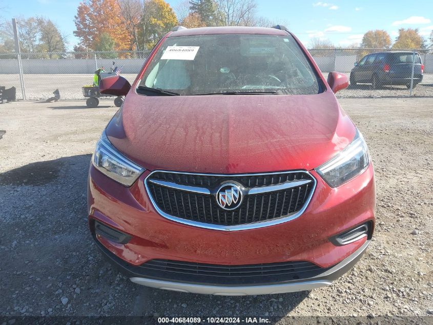 2022 Buick Encore Preferred VIN: KL4CJESM7NB554293 Lot: 40684089