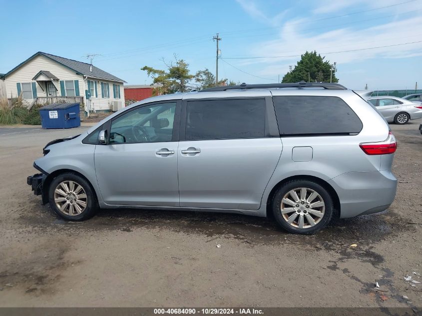 2015 Toyota Sienna Limited Premium 7 Passenger VIN: 5TDYK3DC2FS675972 Lot: 40684090