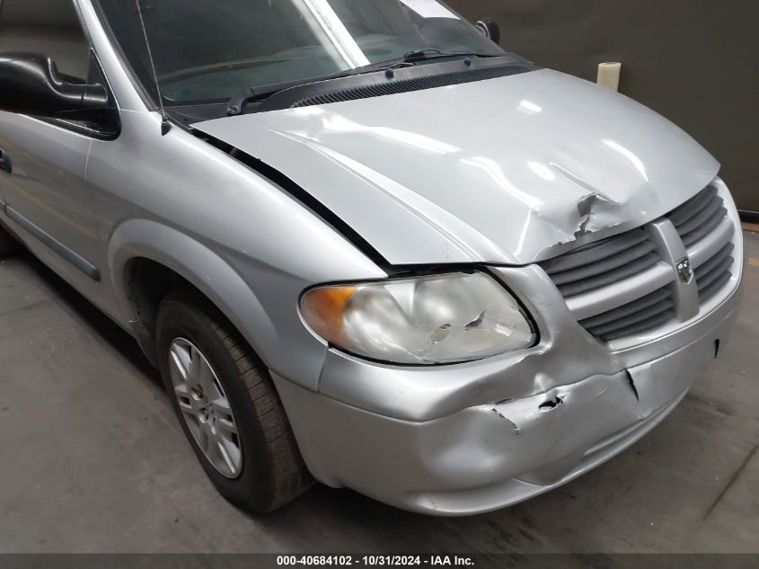 2007 Dodge Grand Caravan Se VIN: 1D4GP24E27B172513 Lot: 40684102