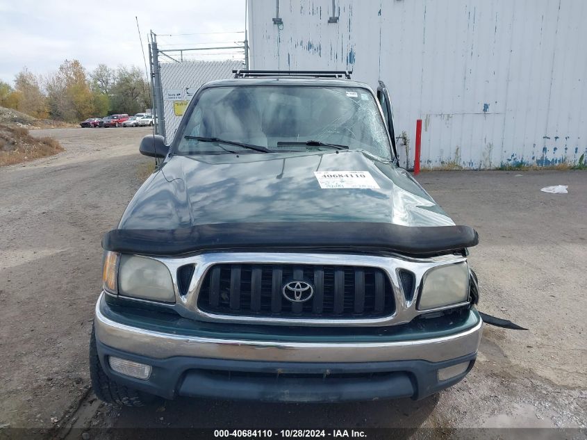 2001 Toyota Tacoma Base V6 VIN: 5TEWN72N61Z747326 Lot: 40684110