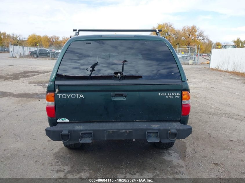 2001 Toyota Tacoma Base V6 VIN: 5TEWN72N61Z747326 Lot: 40684110