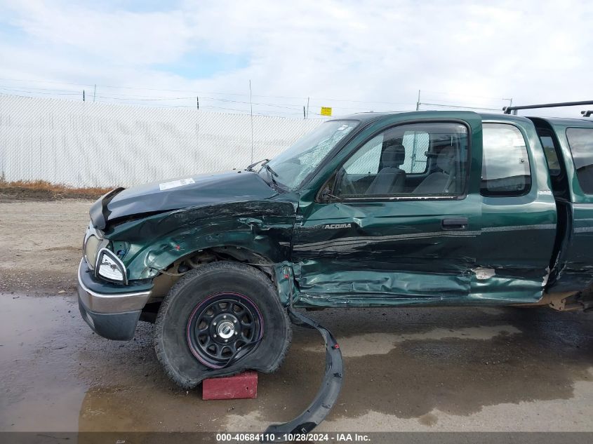 2001 Toyota Tacoma Base V6 VIN: 5TEWN72N61Z747326 Lot: 40684110