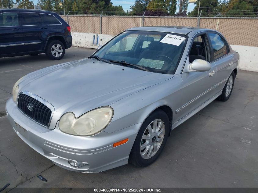 2004 Hyundai Sonata Gls/Lx VIN: KMHWF35H34A034146 Lot: 40684114