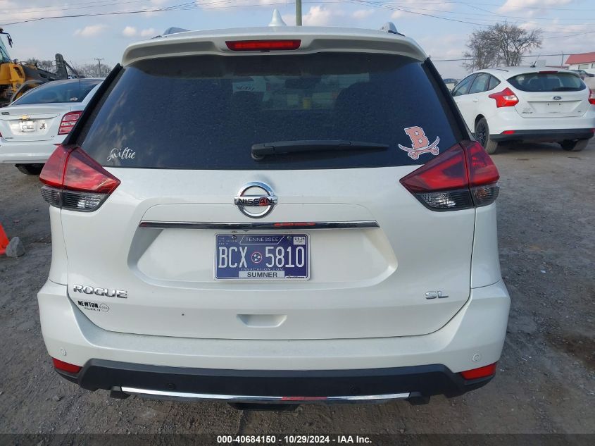 2019 Nissan Rogue Sl VIN: 5N1AT2MT8KC753347 Lot: 40684150