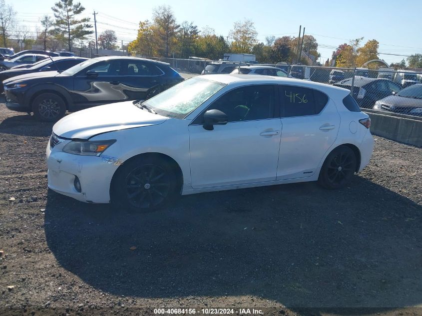 2013 Lexus Ct 200H VIN: JTHKD5BH7D2147597 Lot: 40684156