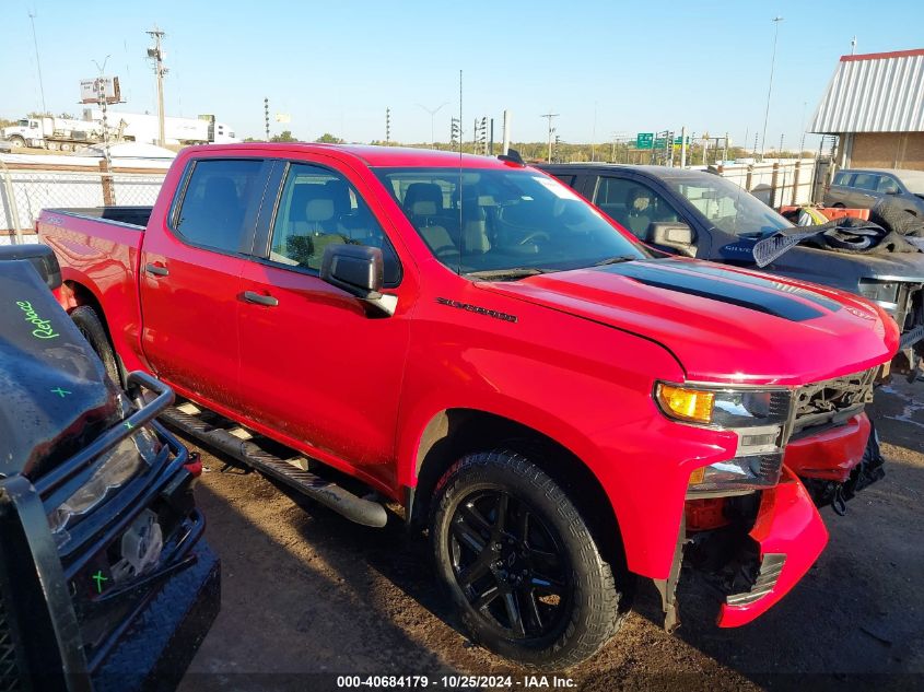 2022 Chevrolet Silverado 1500 Ltd 4Wd Short Bed Custom VIN: 1GCPYBEKXNZ112465 Lot: 40684179