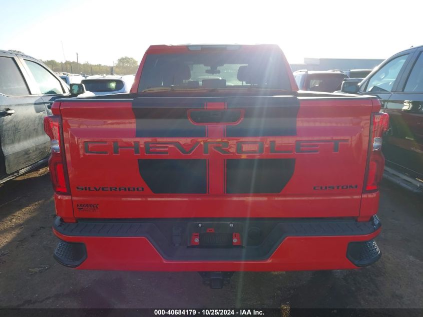 2022 Chevrolet Silverado 1500 Ltd 4Wd Short Bed Custom VIN: 1GCPYBEKXNZ112465 Lot: 40684179