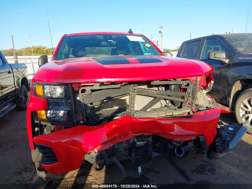 2022 Chevrolet Silverado 1500 Ltd 4Wd Short Bed Custom VIN: 1GCPYBEKXNZ112465 Lot: 40684179