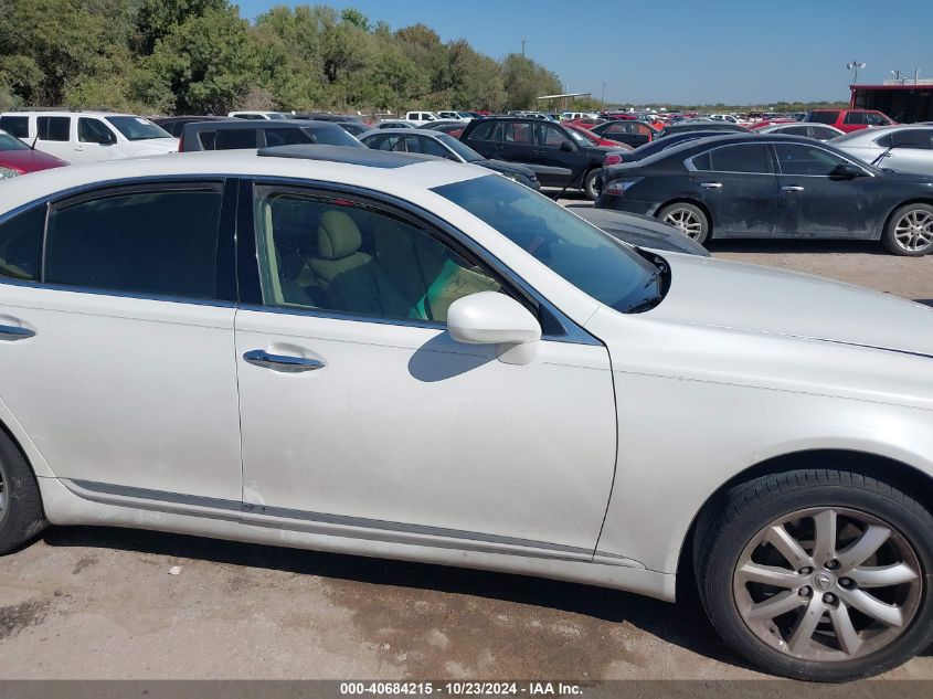 2008 Lexus Ls 460 VIN: JTHBL46F385080622 Lot: 40684215