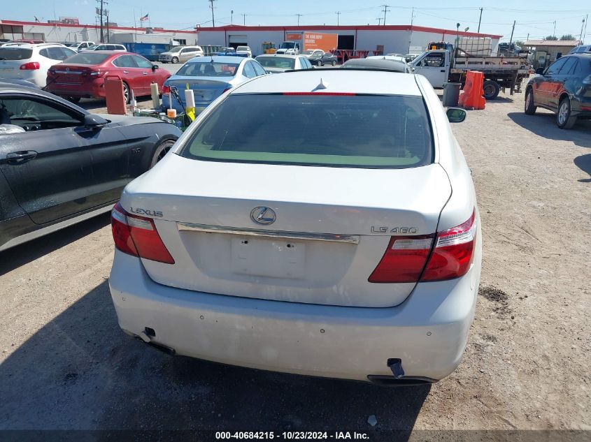 2008 Lexus Ls 460 VIN: JTHBL46F385080622 Lot: 40684215