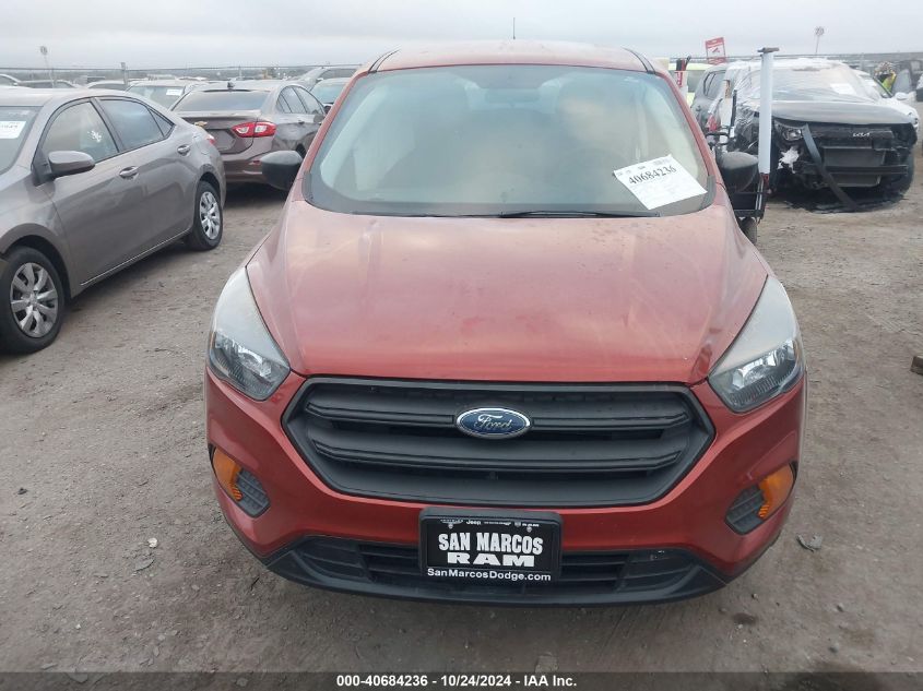 2019 Ford Escape S VIN: 1FMCU0F7XKUB58424 Lot: 40684236