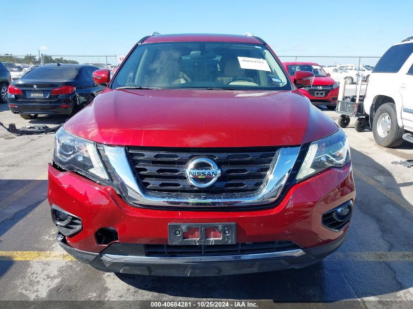 2019 Nissan Pathfinder Platinum VIN: 5N1DR2MN4KC612336 Lot: 40684281