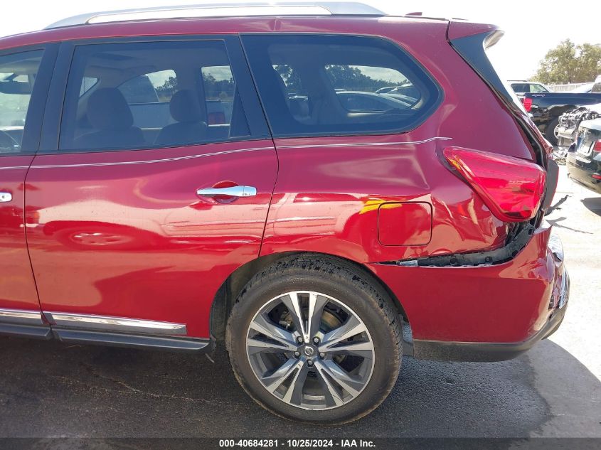 2019 Nissan Pathfinder Platinum VIN: 5N1DR2MN4KC612336 Lot: 40684281