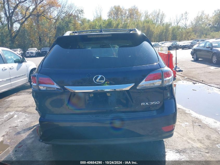 2013 Lexus Rx 350 VIN: 2T2BK1BA2DC163075 Lot: 40684290