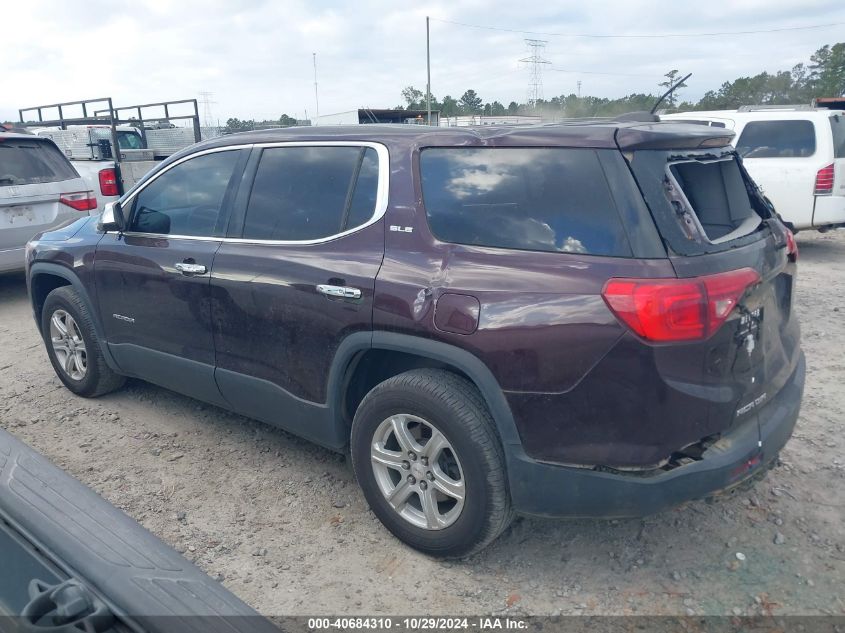 2017 GMC Acadia Sle-1 VIN: 1GKKNKLA0HZ201824 Lot: 40684310